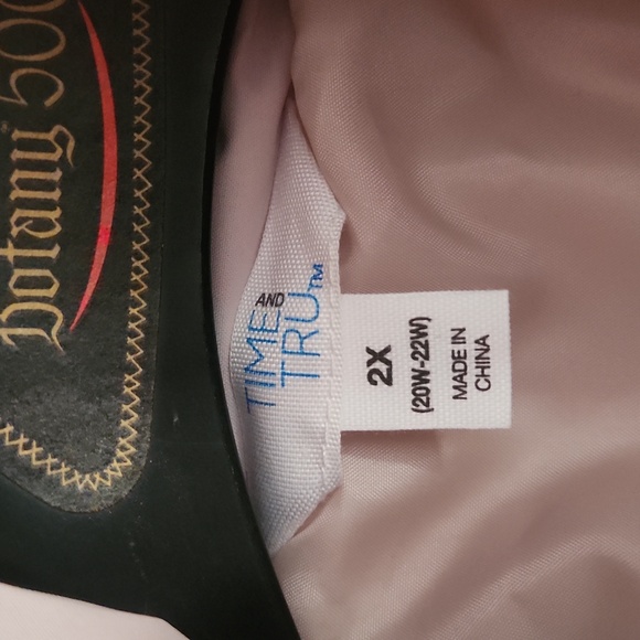 Light Pink Puffer Foldable Jacket with Hood - Picture 3 of 5